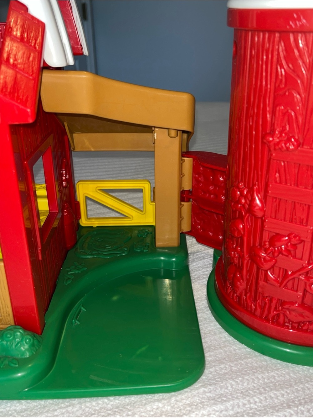 Fisher-Price Red & White Farm Barn Playset with Animal Figures - Picture 11 of 14